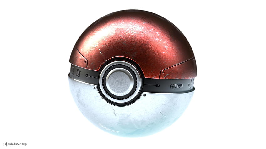 Ich habe realistische Pokeball-Renderings, die ich in Blender gemacht habe! [OC]: Pokémon HD-Hintergrundbild
