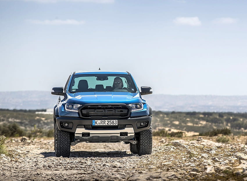 Ford Ranger Raptor (Color: Performance Blue) Off Road (112) NewCarCars HD wallpaper