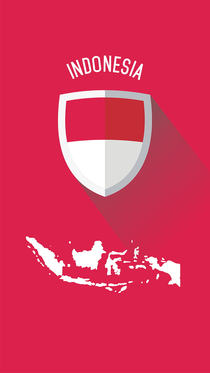 Peta Indonesien HD-Handy-Hintergrundbild