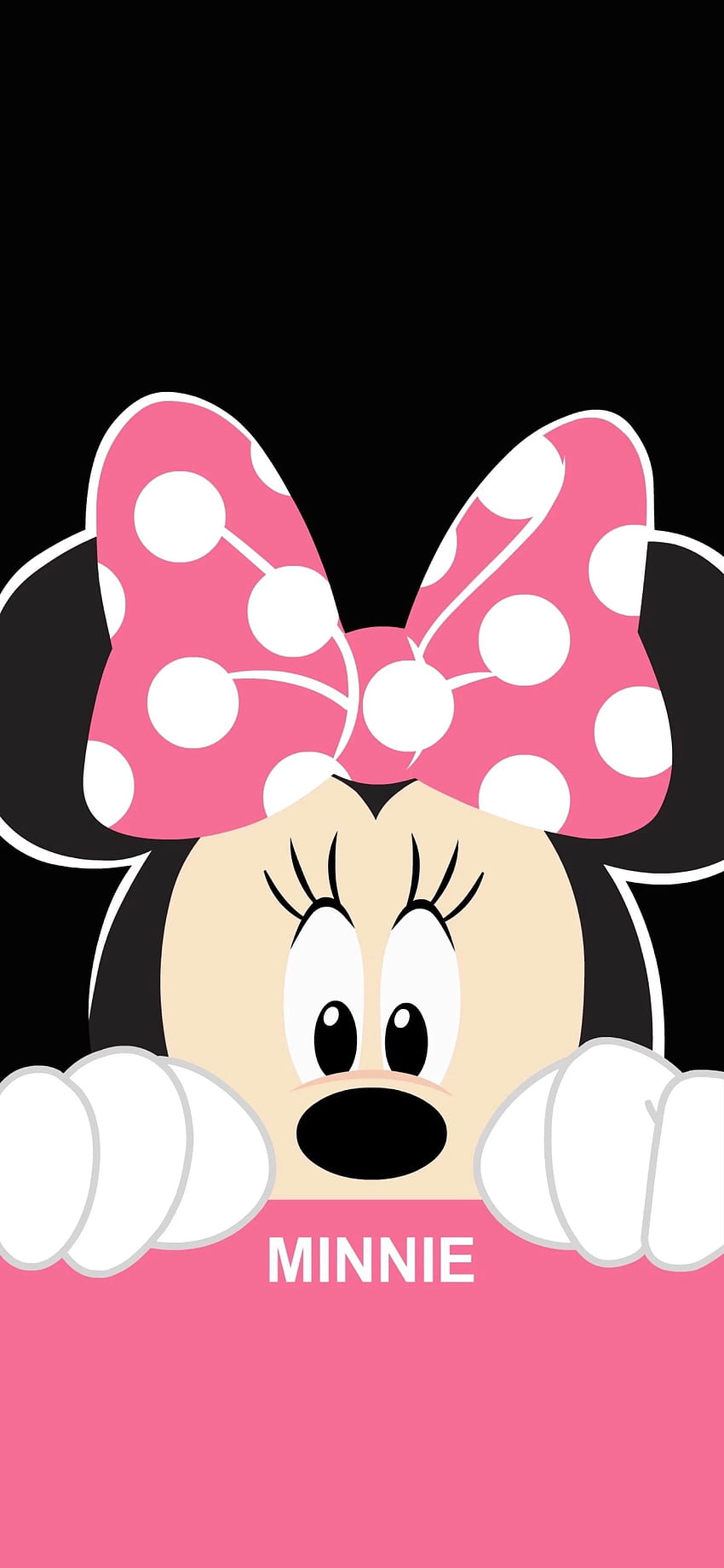 Disney Minnie Mouse'ta Queenie SaSa. Mickey, Mickey Fare Kulakları HD telefon duvar kağıdı