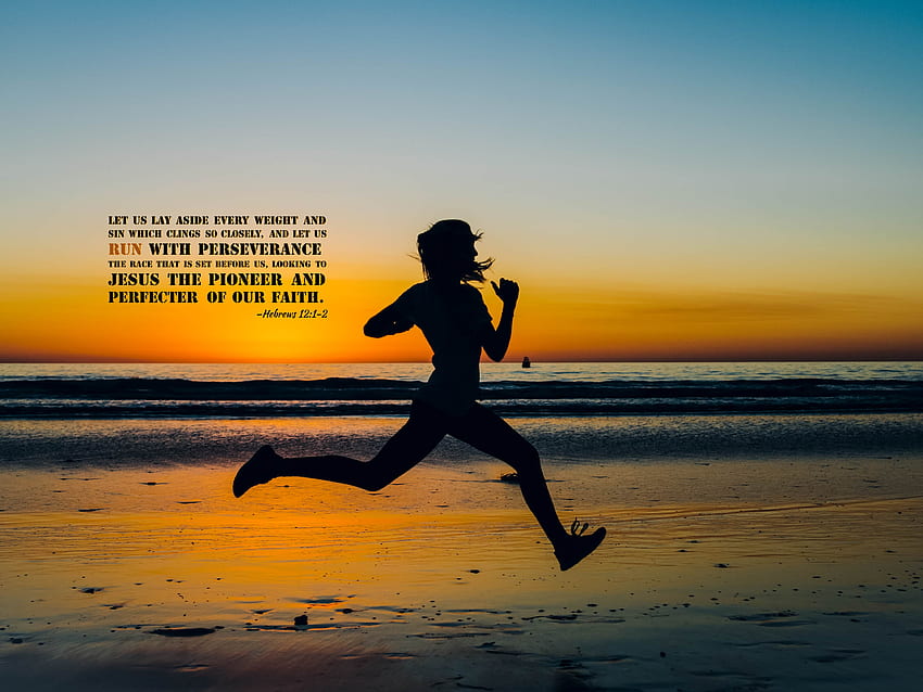 Run the Race Marathon Letter to the Hebrews Quote • Kingdom Compass ...