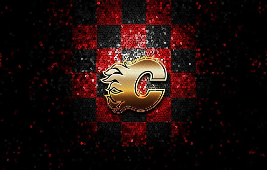 Sport, Logo, NHL, Calgary Flames HD-Hintergrundbild