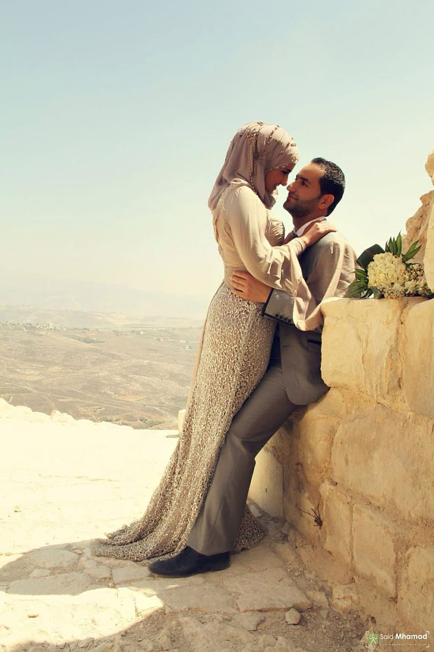 best Islamic Wife and Husband:) . Husband, Islamic Romantic HD phone wallpaper