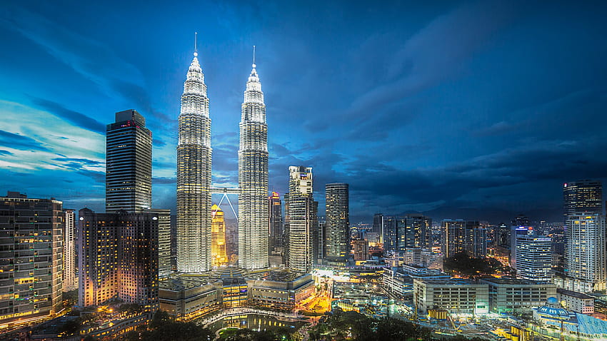 Petronas Towers, Malaysia HD wallpaper