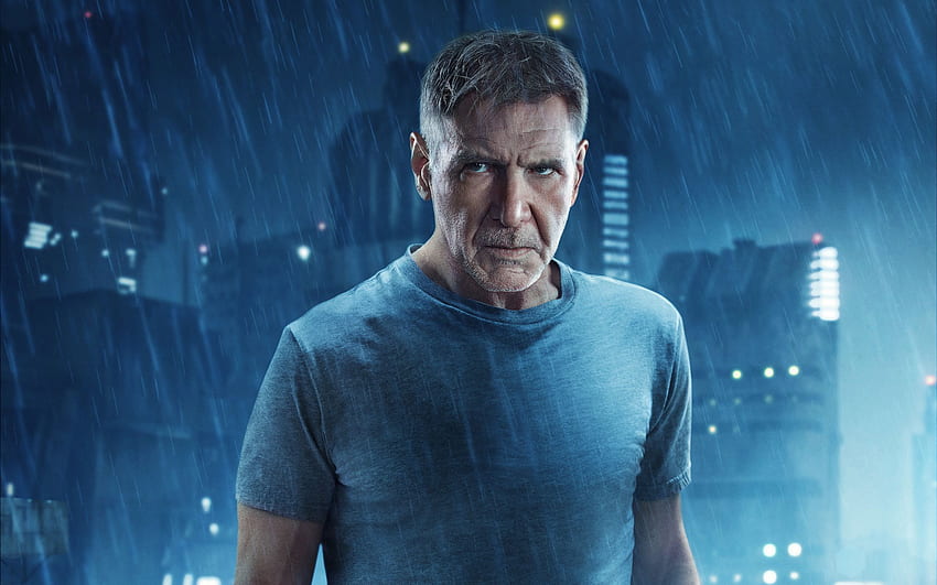 Harrison Ford como Rick Deckard Blade Runner 2049 fondo de pantalla