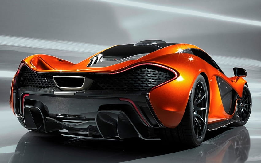 ชอบ ecran ฟรีรถยนต์ McLaren P1, Mclaren P1 Volcano Red วอลล์เปเปอร์ HD