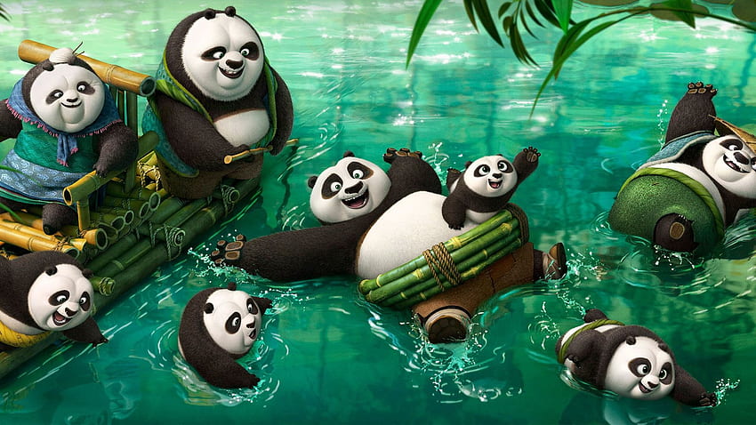 Kung Fu Panda 3 Filmi - FİLM FRAGMANI- HD duvar kağıdı