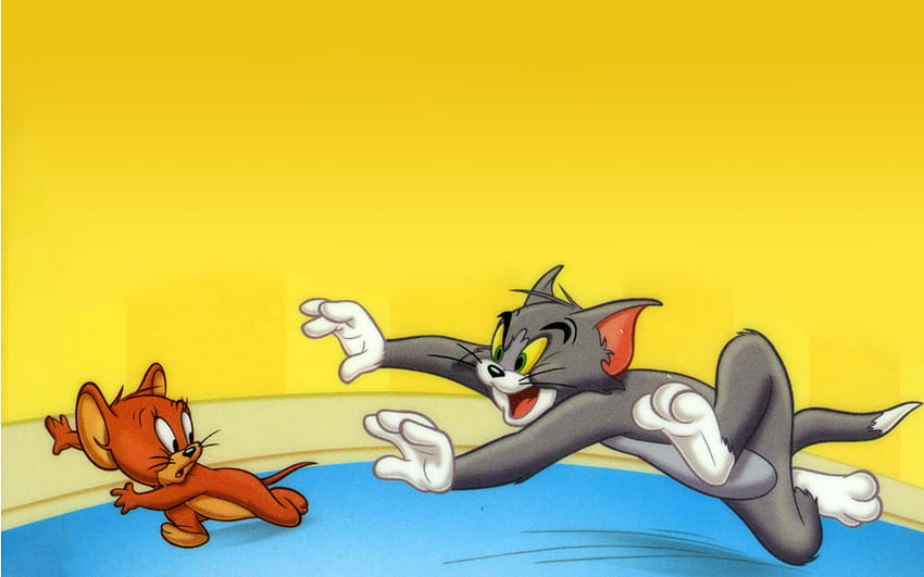Tom And Jerry Bad Cat Tom Prosecution Mouse Jerry For Mobile Phones Tablet And Laptop HD wallpaper