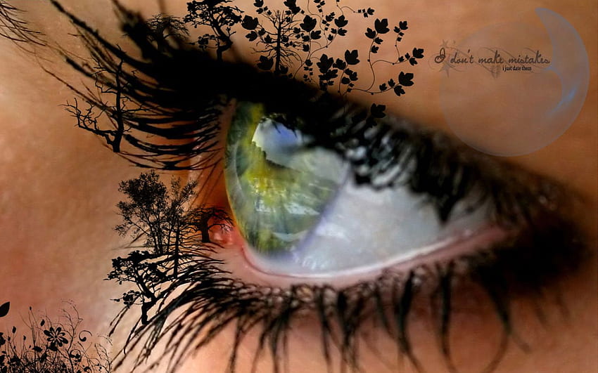 enigmatyczny oko, enigmatyczny, oko, zielony, znaczenie Tapeta HD