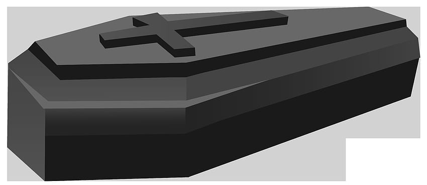 Black Coffin PNG Clipart HD wallpaper