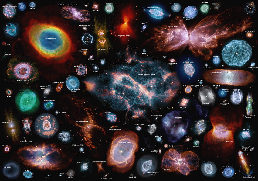 Planetary Nebulae: How Many Can You Name?. A, Butterfly Nebula HD wallpaper