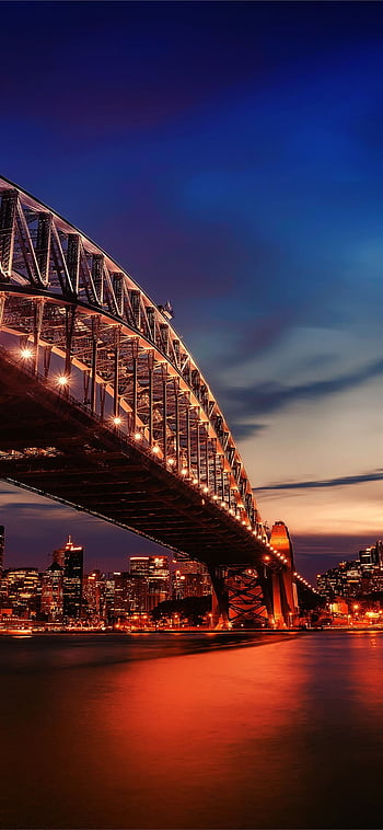 Wallpaper Sunrise, Sydney, opera house, harbour bridge for mobile and  desktop, section город, resolution 2048x1218 - download