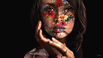 Women Face Paint Wallpapers - Wallpaper Cave