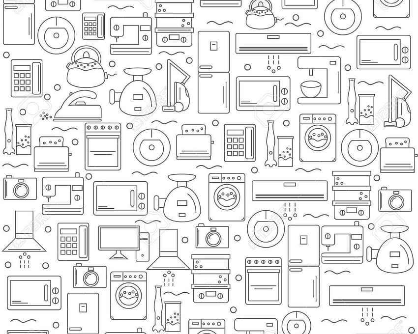 Home Appliances Background With The Of Home Appliances [] for your , Mobile & Tablet. Explore Appliance Background. Appliance Background HD wallpaper