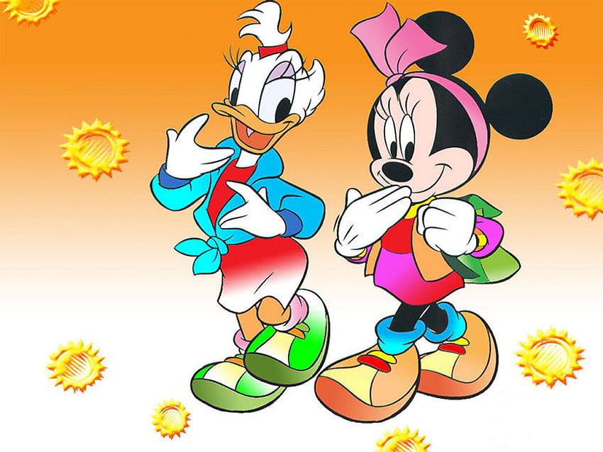 Minnie Mouse & Daisy Duck , Cartoon, HQ Minnie Mouse & Daisy Duck . 2019, Daisy Disney HD wallpaper