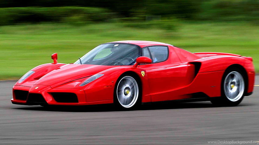 รถเท่ความละเอียดสูง Ferrari Enzo 5 ขนาดเต็ม Ferrari Enzo สีน้ำเงิน วอลล์เปเปอร์ HD