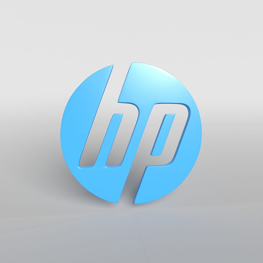HP 3D dla urządzeń przenośnych. Ultra HP 3D, zielone logo HP Tapeta na telefon HD