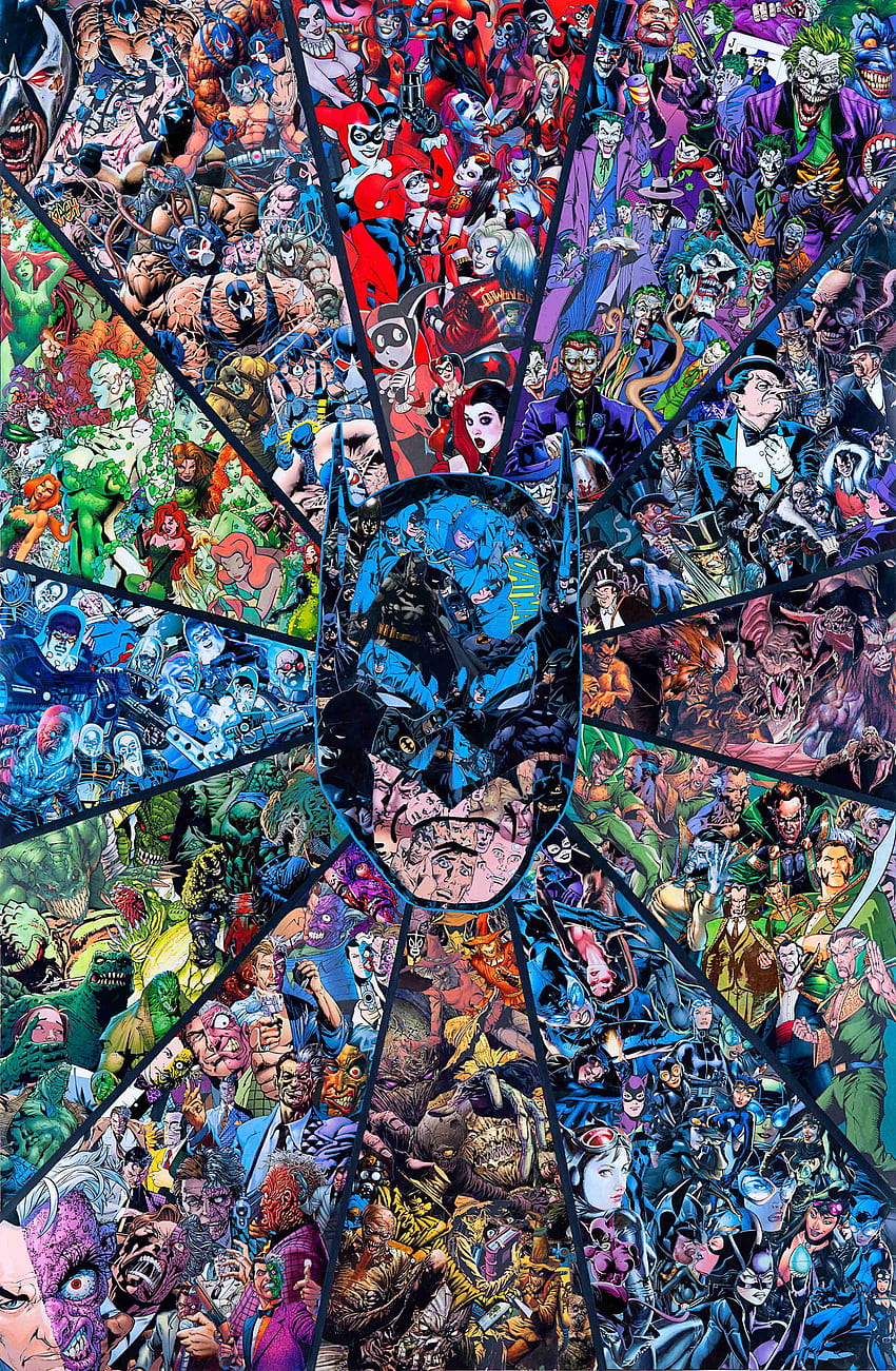 Dc Batman Collage - & Background HD phone wallpaper | Pxfuel