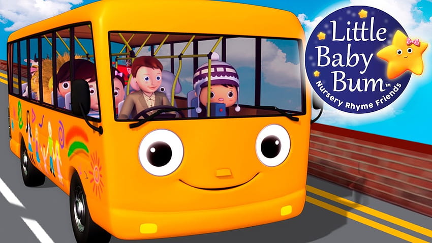 ล้อบนรถบัส ตอนที่ 5 เรียนรู้กับ Little Baby Bum เพลงกล่อมเด็กสำหรับทารก ABCs และ 123s วอลล์เปเปอร์ HD