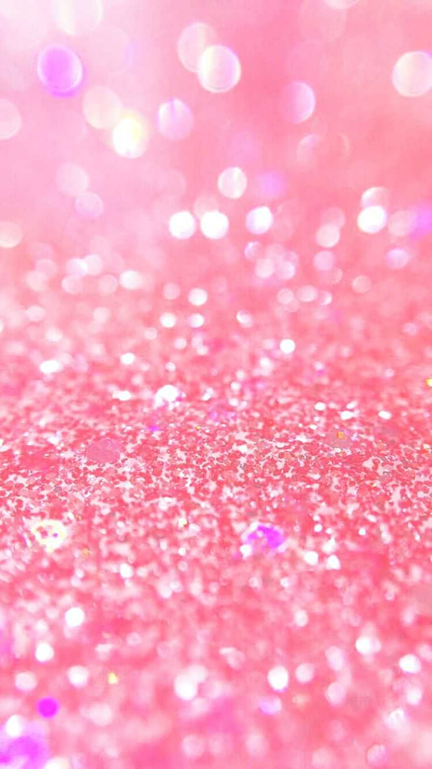 Pink Sparkle For iPhone - quotes about life, Coral Sparkle HD phone wallpaper