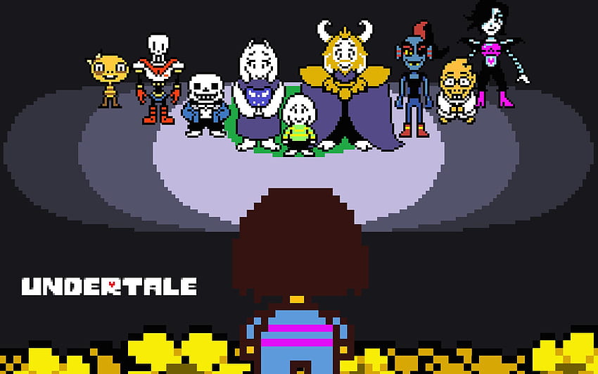 Seeing all the friends you can make, fills you with DETERMINATION, Undertale HD wallpaper