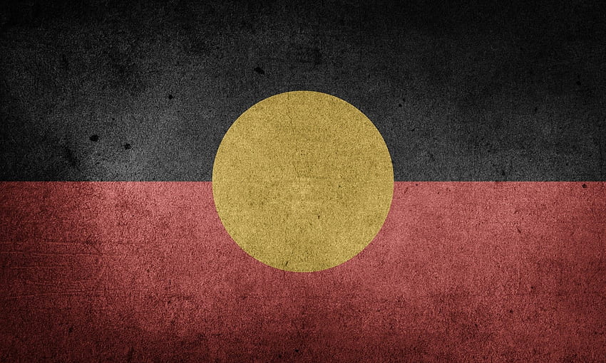 Bandera australiana indígena, bandera aborigen fondo de pantalla