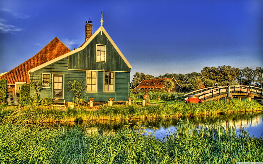 Holland Farmhouse Ultra Background for U HD wallpaper
