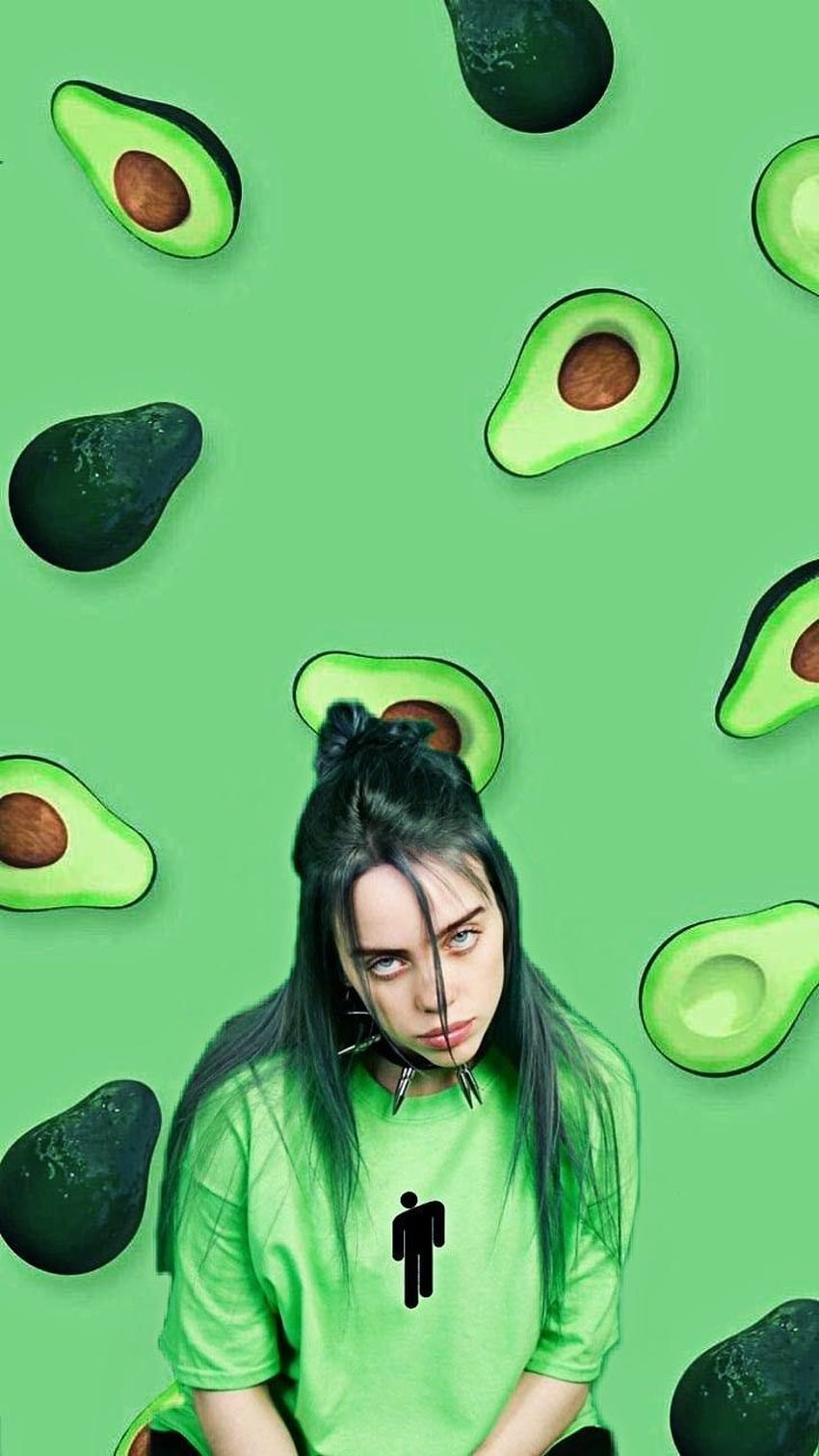 Avocado Queen in 2020. Billie eilish, Billie, Cute, Avocado Green HD phone wallpaper