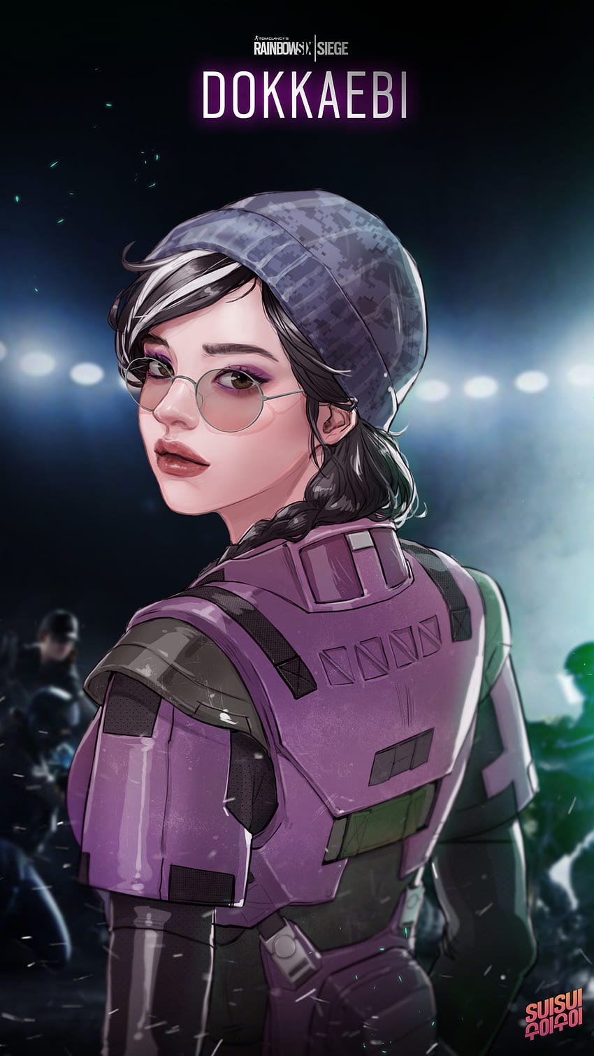 1080p Free Download My First R6 Fanart Dokkaebi Rainbow6 Hd Phone Wallpaper Pxfuel 1022