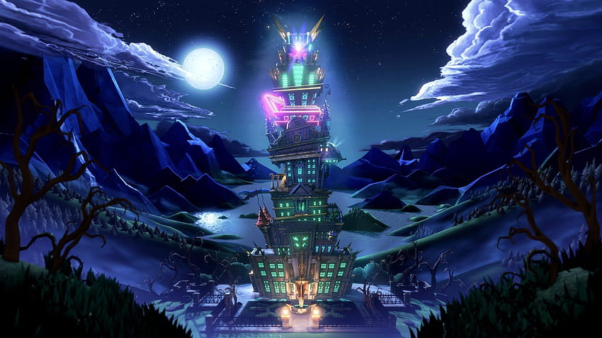 Rumah Luigi 3 dan Latar Belakang Wallpaper HD