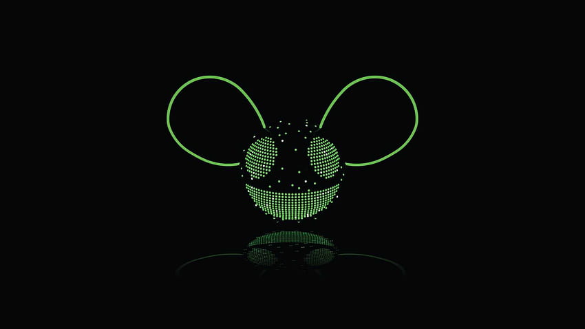 Deadmau5 Dark Green (), Music Logo HD wallpaper