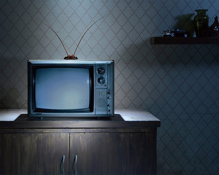Old TV, Old Electronics HD wallpaper