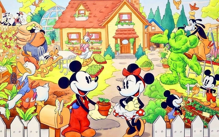 Disney World, Welt, Disney, Cartoon, Walt HD-Hintergrundbild