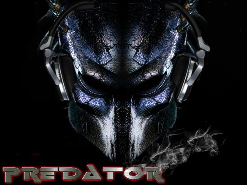 depredador, dj, máscara, película fondo de pantalla