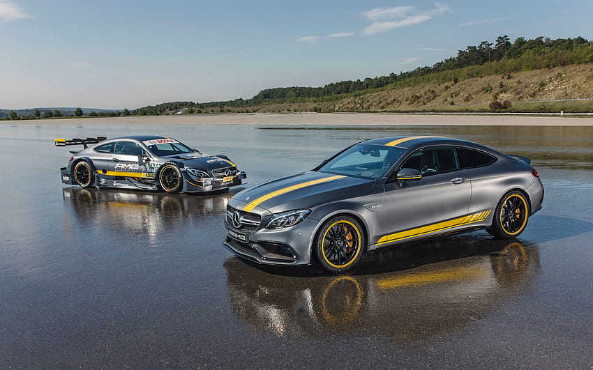 Mercedes AMG C 63 Coupe Edition . Car . ID, Mercedes C63 AMG Coupe HD wallpaper