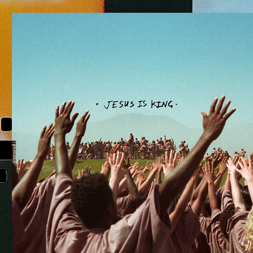 JESUS ​​IS KING - carátula del álbum conceptual: Kanye - Jesus Is King fondo de pantalla del teléfono