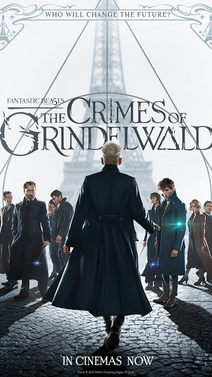 Animais Fantásticos Os Crimes de Grindelwald Pôster do filme. Cartaz do filme 2021, Animais Fantásticos: Os Crimes de Grindelwald Papel de parede de celular HD