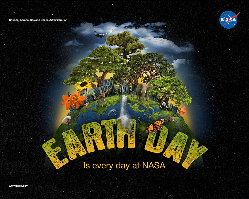 NASA - La NASA celebra el Día de la Tierra 2012 en el área de Washington, Ciencias de la Tierra fondo de pantalla