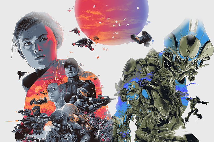 Halo Wars 2 Anführer – AlphaZulu HD-Hintergrundbild