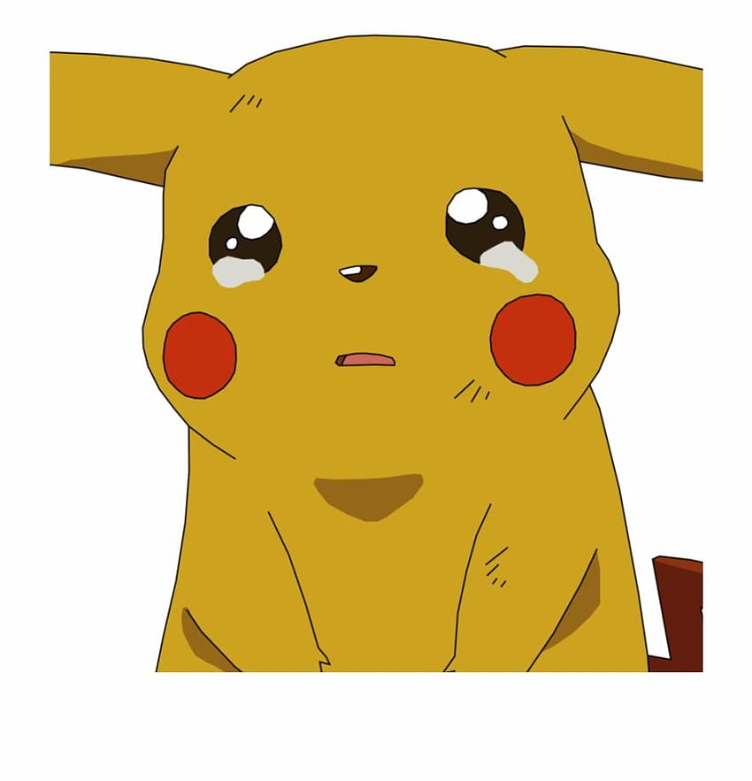 Pikachu Crying - Sad Pikachu No Background. Transparent PNG HD phone wallpaper