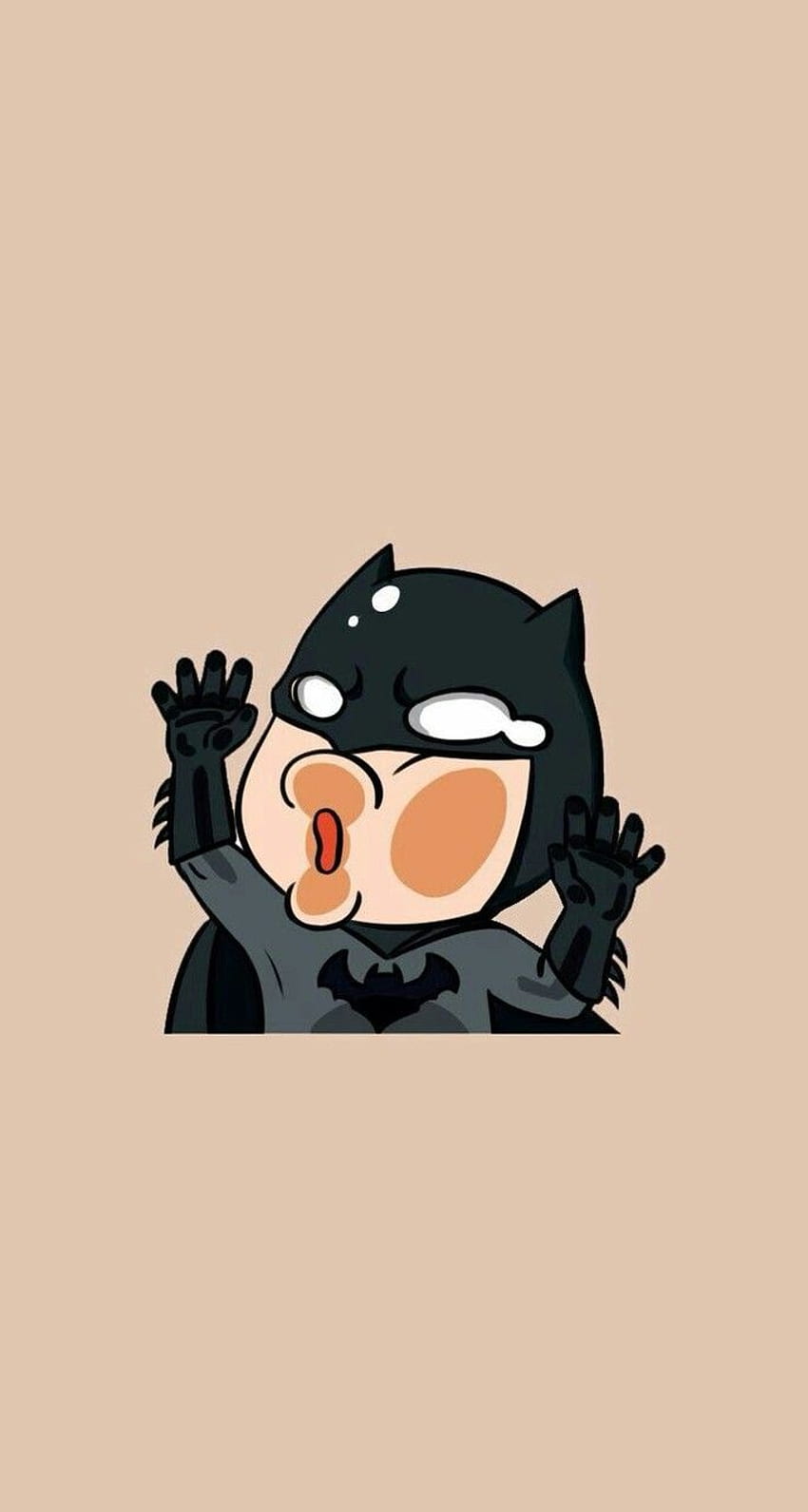 Kartun Batman Lucu .teahub.io, Batman Chibi wallpaper ponsel HD