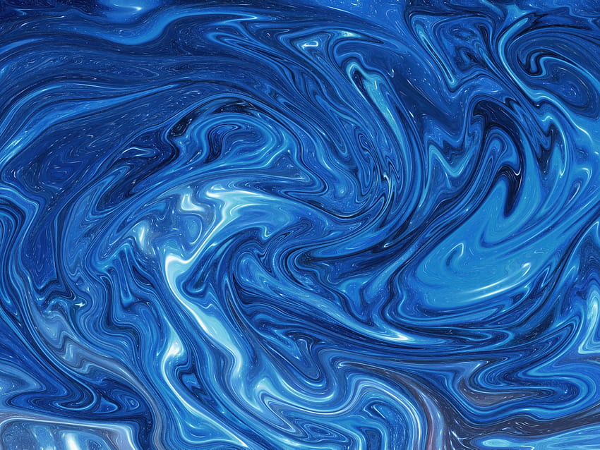 Abstract, blue liquid mixture, pattern, standard 4:3, fullscreen, ,  background, 1895, Liquid Neon HD wallpaper | Pxfuel