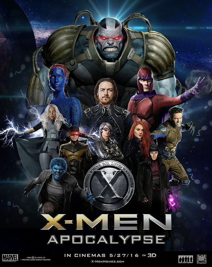 X Men Apocalypse 2016 Movie Poster ., Apocalypse Marvel HD phone wallpaper
