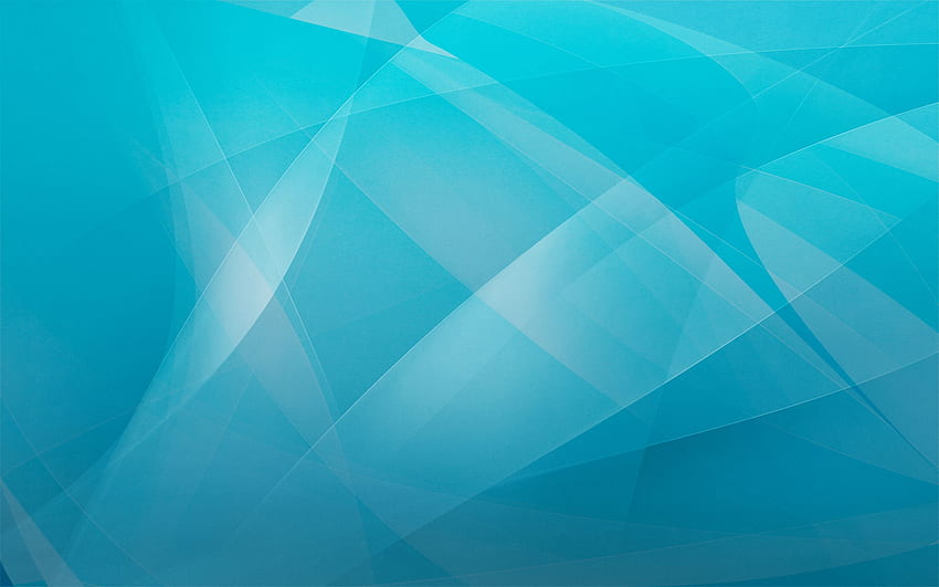 Abstract Turquoise, Cool Turquoise Abstract HD wallpaper