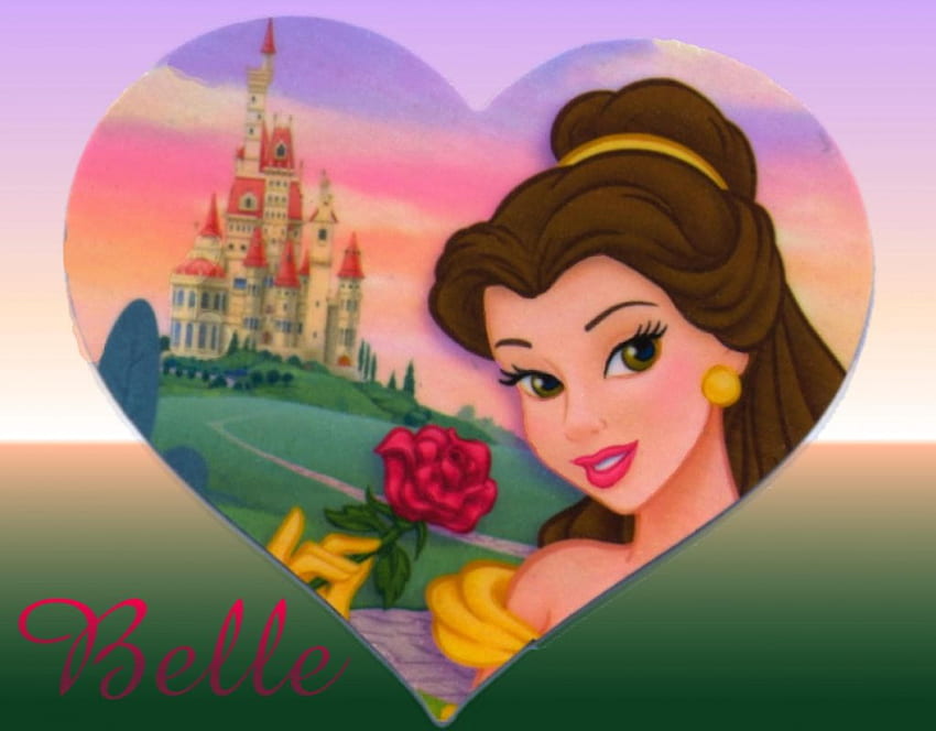 Belle, cartoon, animation, cartoons, movie, walt disney, disney HD  wallpaper | Pxfuel
