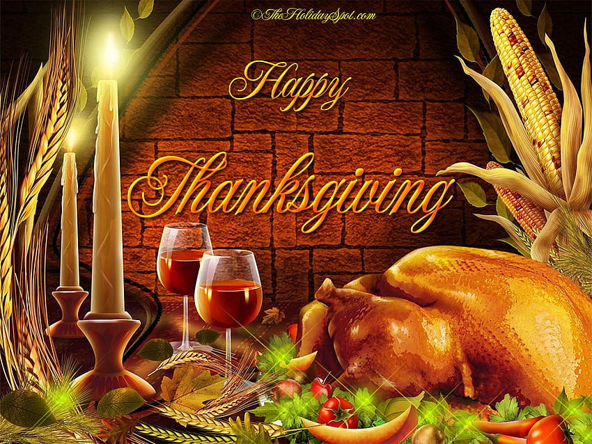 Thanksgiving Dinner . Annual Dinner , Romantic Dinner Background and Festive Dinner HD wallpaper