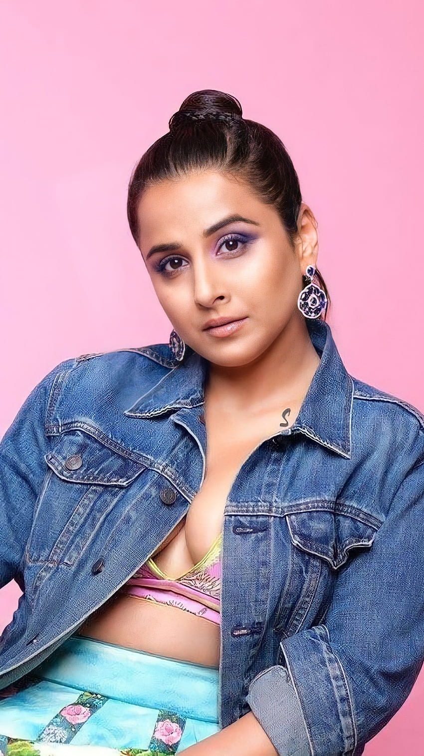 Видя Балан, боливудска актриса HD тапет за телефон