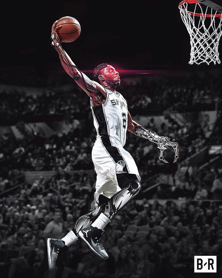 Pemain bola basket, bintang NBA, Bola basket, Kawhi Leonard Dunk wallpaper ponsel HD