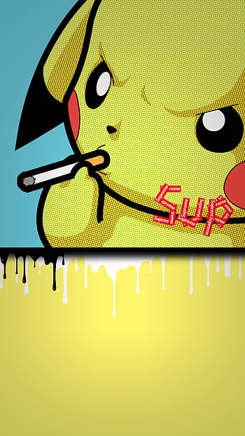 Supreme Clipart App - Supreme Pokemon HD phone wallpaper