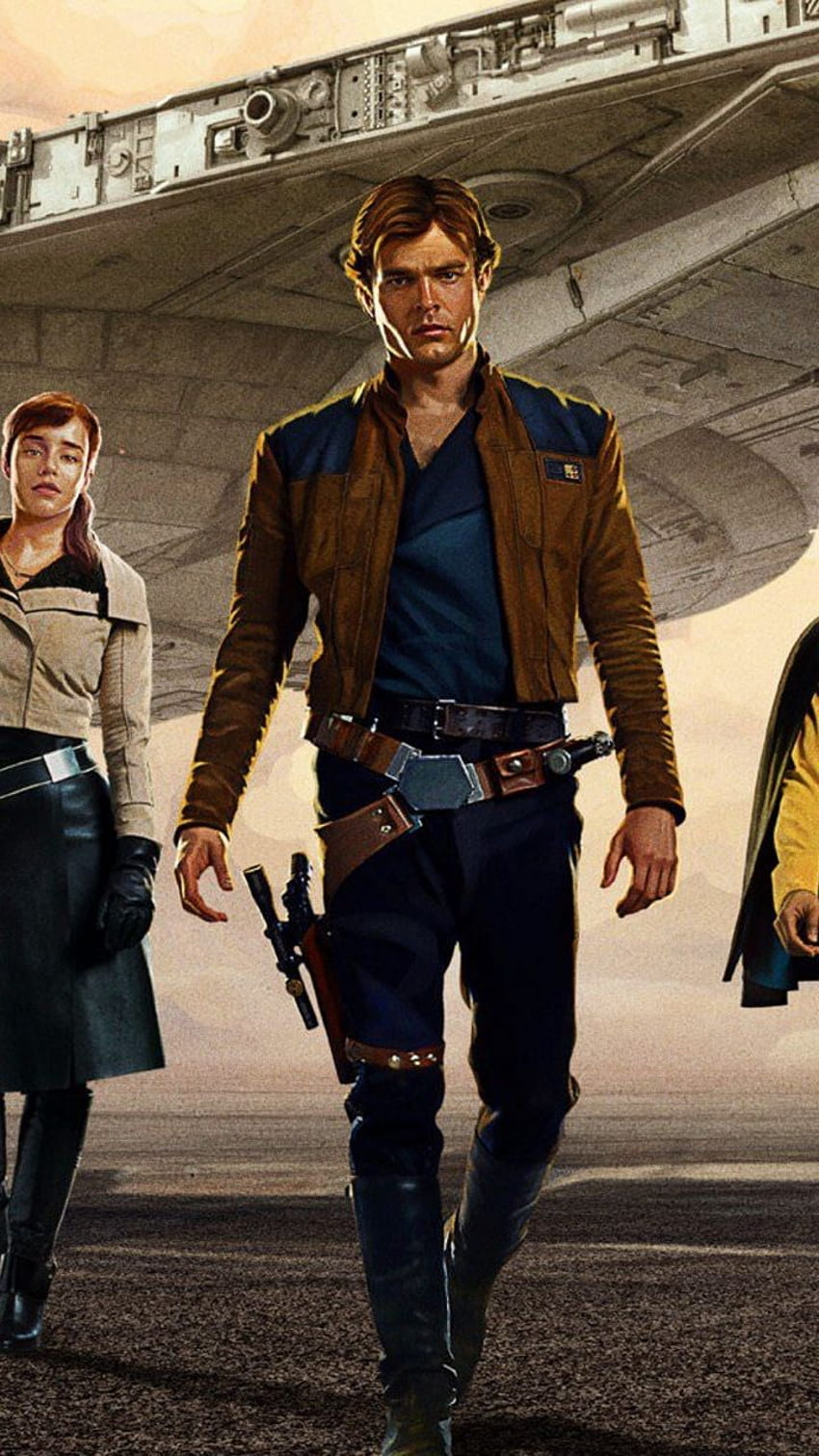 Solo: A Star Wars Story, cast, movie, . Star wars the old, War stories, Star wars HD phone wallpaper